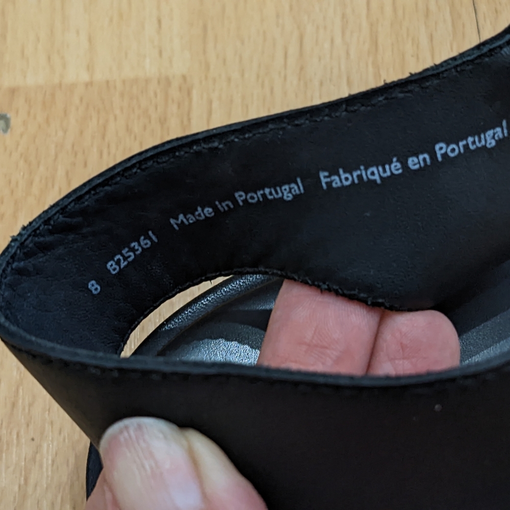 COS Black Platform Leather Sandals - Picture 3 of 7